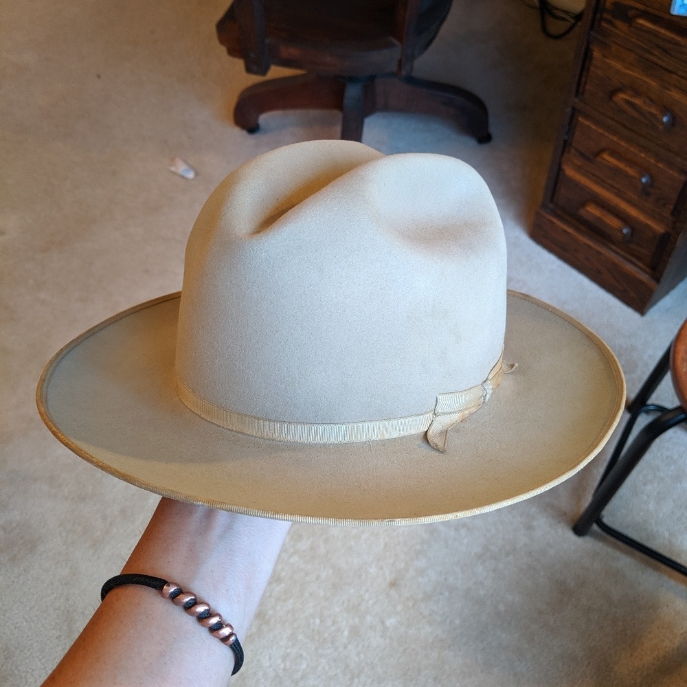 Tan South Texan Cowboy Hat Fedora Hat